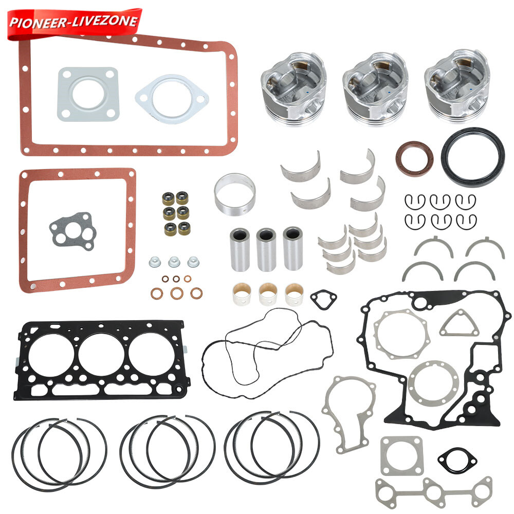 KBOVKVD902-00-5421 Overhaul Rebuild Kit For Kubota D902 D902E2B D902E3B D902E4B