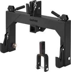 Category 1 3 Point Quick Hitch with 2in Receiver 3000lb Adjustable Tractor Hitch