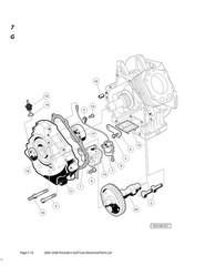 2005 2006 Gas & Electric Service Parts Manual Club Car Precedent 0406P