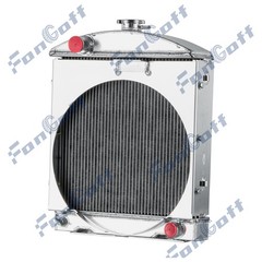 4 Rows Aluminum Radiator Fit Case-IH B275 B-414 424 444 354 364 FonGoff US