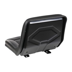 Universal Forklift Seat Adjustable Tractor Seat PU Bulldozer Seat Drainage Hole
