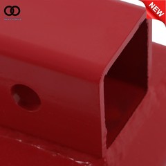 Red 2″ Hitch Receiver Forklift Trailers Towing Adapter Pallet Forks Attachment