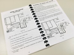 J I Case 580 Ck Tractor Loader Backhoe Operators Owners Manual Maintenance Set
