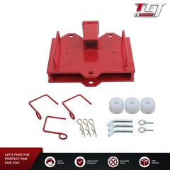 2” Forklift Trailer Hitch Receiver Tow Hitch Attachments for Dual Pallet Fork