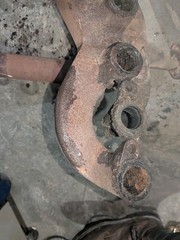 Case 411 Tractor 251 Engine Original Exhaust & Intake Manifold Ji Case Part