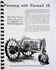 International F12 Tractor & Implement Catalog Sales Brochure 1933