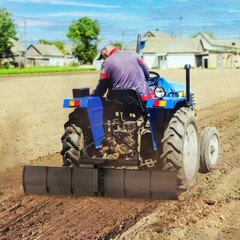 3 Point Rear Grading Blade for Tractor Cat 0 & Cat 1 Scrpaer Steel 52″ Width
