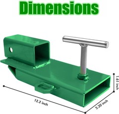 Forklift Trailer Hitch Attachment, 2 Inch Hitch Receiver Pallet Fork Trailer …