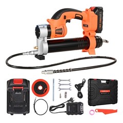 Cordless Grease Gun, 8000 PSI Max Pressure, 20V Electric Grease Gun with 2.0 Ah