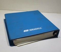 1998 GRADALL G3W Wheeled Excavator Parts Manual Book Catalog Spare List digger