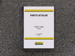 New Holland TD5040 TD5050 Tractor Parts Catalog Manual 84158648
