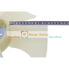 Fan Blade Z-8-94470-553-0 For Isuzu Engine 4JG2 C240PKJ TD27 C240 TCM Forklift