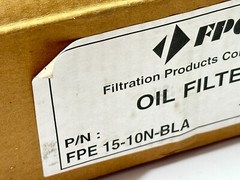 Filtration Products Corporation FPE 15-10N-BLA 7 GPM 10 Micron Spin-On Filter