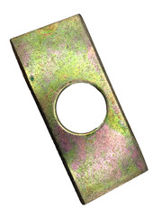 Disc Harrow Gang 1-1/8″ Nut Lock Strap (L: 3-15/16″ x W: 1-3/4″ x Hole: 1-1/8″)