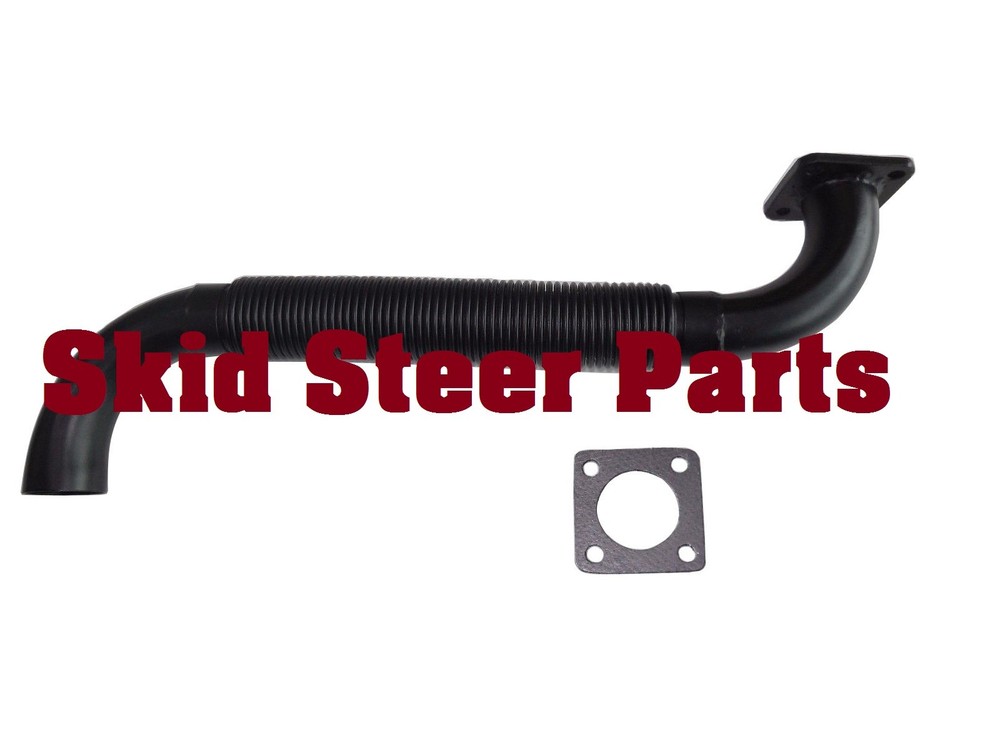Bobcat Skid Steer Exhaust Muffler Pipe W/Gasket 643 645 743 1600