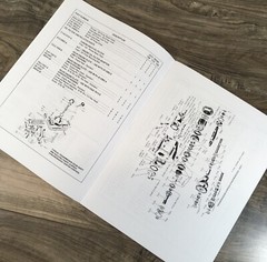 Ford 4 Cylinder 134 172 192 Gasoline Engine & Power Unit Parts Manual Catalog