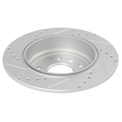 Brake Pads & Rotors Front Rear Drilled Slotted Semi-Metallic Acura TL 2004-2008