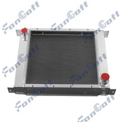 4ROW Aluminum Radiator For International Case IH 40XT Skid Steer Loader 386918A2