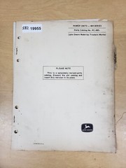 John Deere 404 Series Power Unit Parts Catalog PC-885 PC885