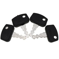 4Pcs Keys 68920 For Kubota B, BX, F, GR, ZD, ZG and ZP series Mowers and UTV’s
