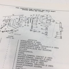 Genuine John Deere 1520 Tractor Parts Catalog PC-1121 1977 Dealer Service