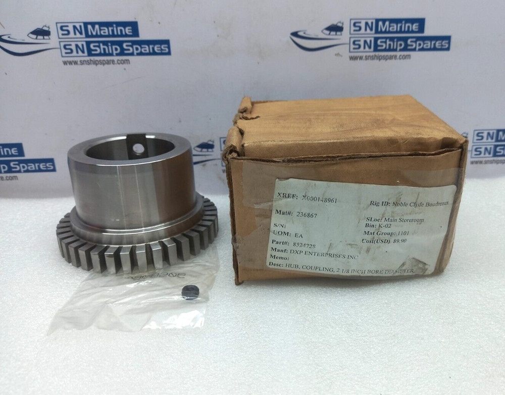 Falk 1060T HUB Coupling 2 1/8 Inch Bore Diameter DXP 8524728 1496773/10WS