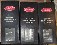 1980’s – 1996 PETERBILT 320 352 362 372 MASTER SERVICE REPAIR MANUAL 3 VOL. SET