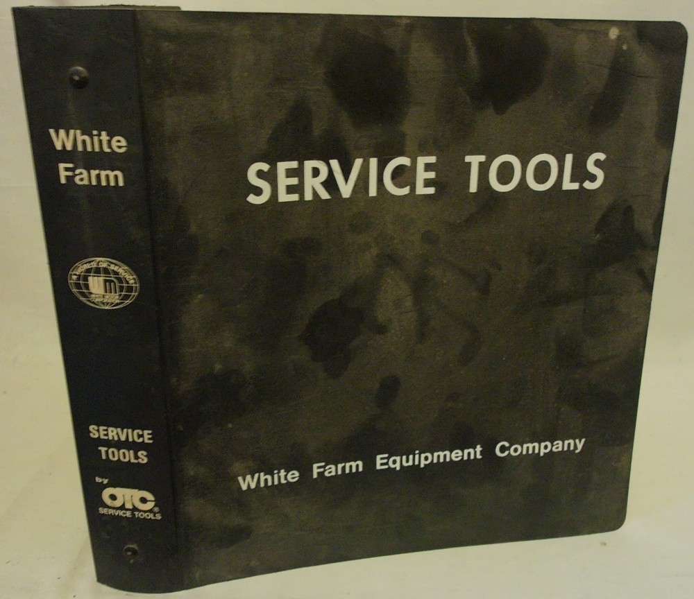 1992 -White Farm Agco- OEM-492 OEM-90 Tractor Operators Service Manual Binder