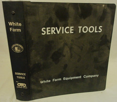 1992 -White Farm Agco- OEM-492 OEM-90 Tractor Operators Service Manual Binder