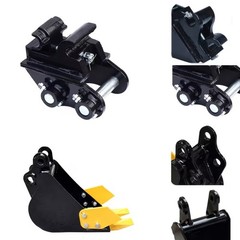 200mm Bucket & Quick Hitch, For 0.8-2Ton Mini Excavators, Free Shipping