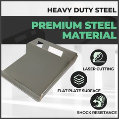 HD 3/8″ Quick Tach Attachment Mount Plate Skid steer Adapter For Bobcat