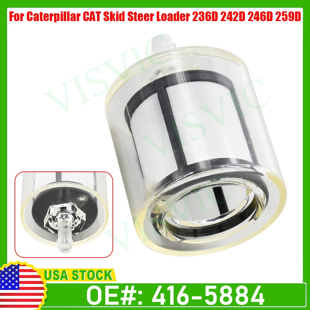 Fuel Filter 4165884 fits CAT 299D2 299D2 XHP 299D2XHP 299DXHP AP300F AP355F