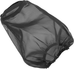 Motorcycle Air Filter Rain Sock Cover, Waterproof Dustproof Pro Color: Black#L