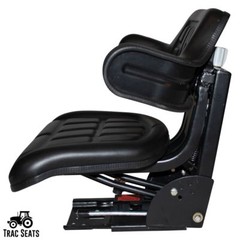 Black Tractor Suspension Seat Fits Massey Ferguson 230 231 234 234H/S 260 282