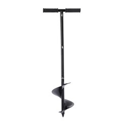 Manual Garden Hole Digging Drill Bit, T-shaped Hand Drill Auger Post Hole Digger