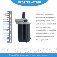 Starter Motor Replacement for John Deere Scotts Kohler 15-23 HP Sabre AM13040…