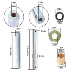 Undercarriage Pin Bushing Seal Repair Kit For Bobcat MT55 MT52 Loaders