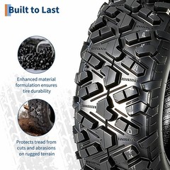 4 ATV UTV Tires 29×9-14 29×11-14 6-Ply Tubeless All-Terrain A102