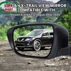 Left Driver Side Mirror Compatible with Nissan Rogue 2014-2020 with Heated Power