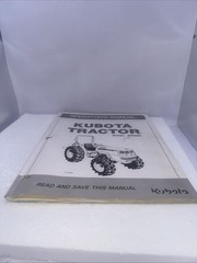 MX5000 Diesel Tractor Operator Maint Instruction Manual Kubota MX5000 2WD & 4WD