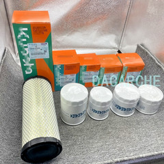 NEW 6-piece set Complete Filter Service Kit For KUBOTA L3301 HST & L3901 HST