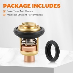 Thermostat 143F for Johnson Evinrude 5HP 5.5HP 6HP 7.5HP 8HP 9.5HP 10HP 15HP