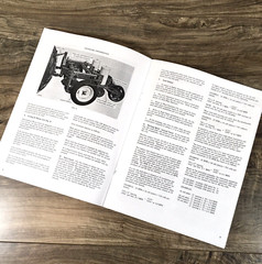 Allis-Chalmers 50 60 Series Planting Unit Planter Owners Operators Manual Setup