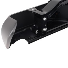 Plastic Steel Rear Bumper fit for Nissan Frontier 2005-2021 85010ZP61A Black