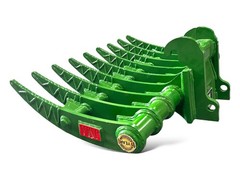 JMA 42″ Mini Excavator Brush Rake – Bobcat E35 E26 E50 E42 X-Change