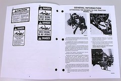 Sperry New Holland 451 456 Mower Owners Operators Manual Book Maintenance