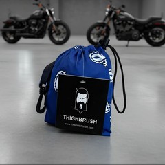 THIGHBRUSH® – AZUL – Water Repellent Motorcycle Cover and Sunshade