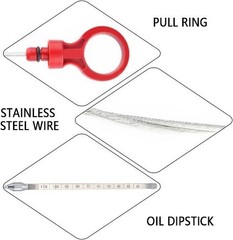 Transmission Dipstick Compatible with Challenger Durango Jeep, 2.7 3.5 3.6 3.7 5
