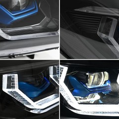 M4 Style Headlight BMW 3 Series 07-13 328i 335i E90 E91 Halogen Clear 09-12 LB