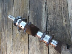 Allis Chalmers D17 AC tractor engine motor crank shaft crankshaft w/ gear *